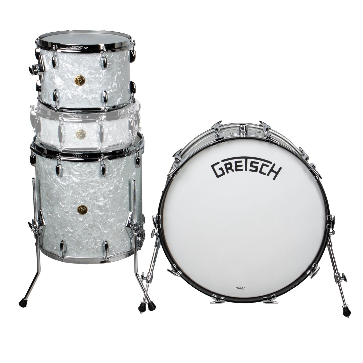Gretsch Broadkaster Series 3-Piece Drum Kit - 60’s Marine -No Snare -