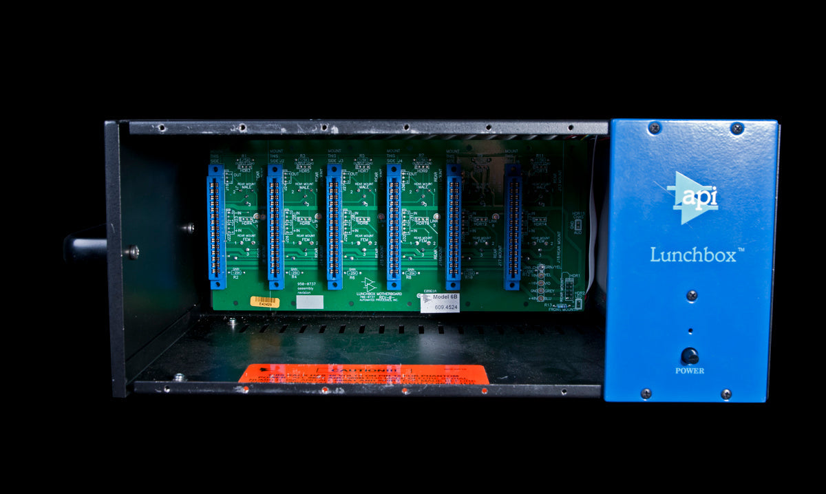 API 500-6B 6 Slot High Current Lunchbox