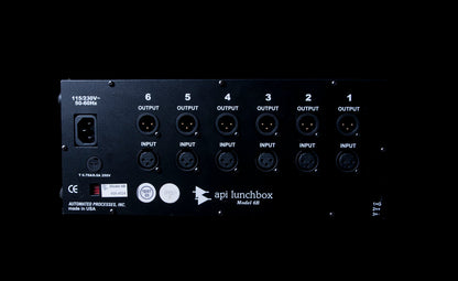 API 500-6B 6 Slot High Current Lunchbox