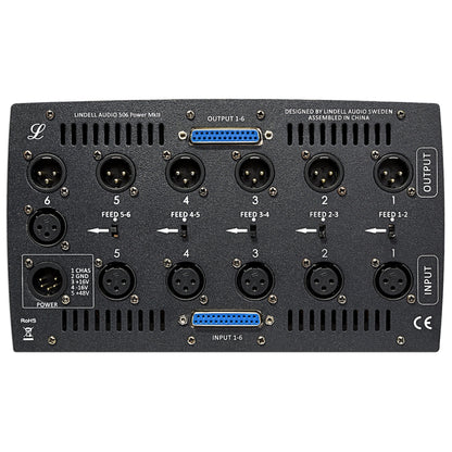 Lindell Audio 506 Power MKII 6-Space 500-Series Rack