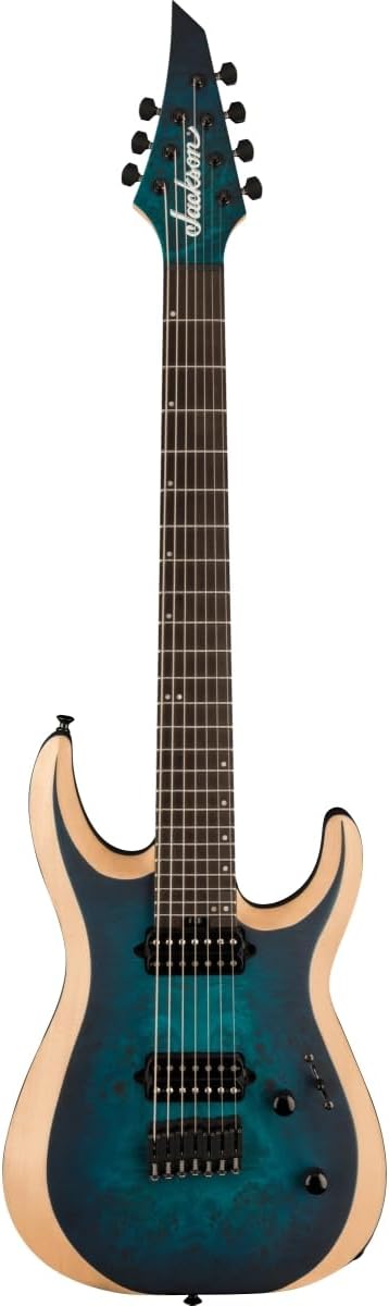 Jackson Pro Plus Series DK Modern MDK7P HT - Ebony Fingerboard, Chlorine Burst