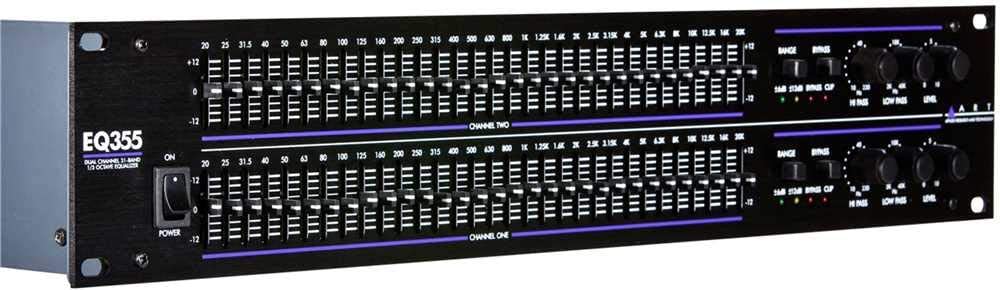 ART EQ355 Dual Channel 31-Band Equalizer