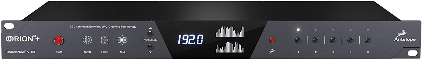 Antelope Orion 32+ | Gen 3 - 32-channel AD/DA Interface with AFC Clocking Tech