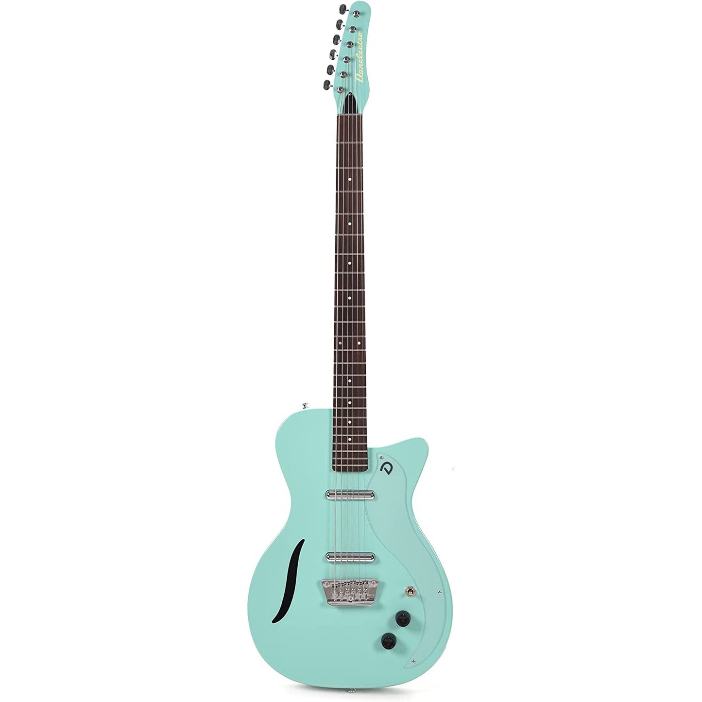 Danelectro ‘56 Vintage Baritone Electric Guitar, Aqua
