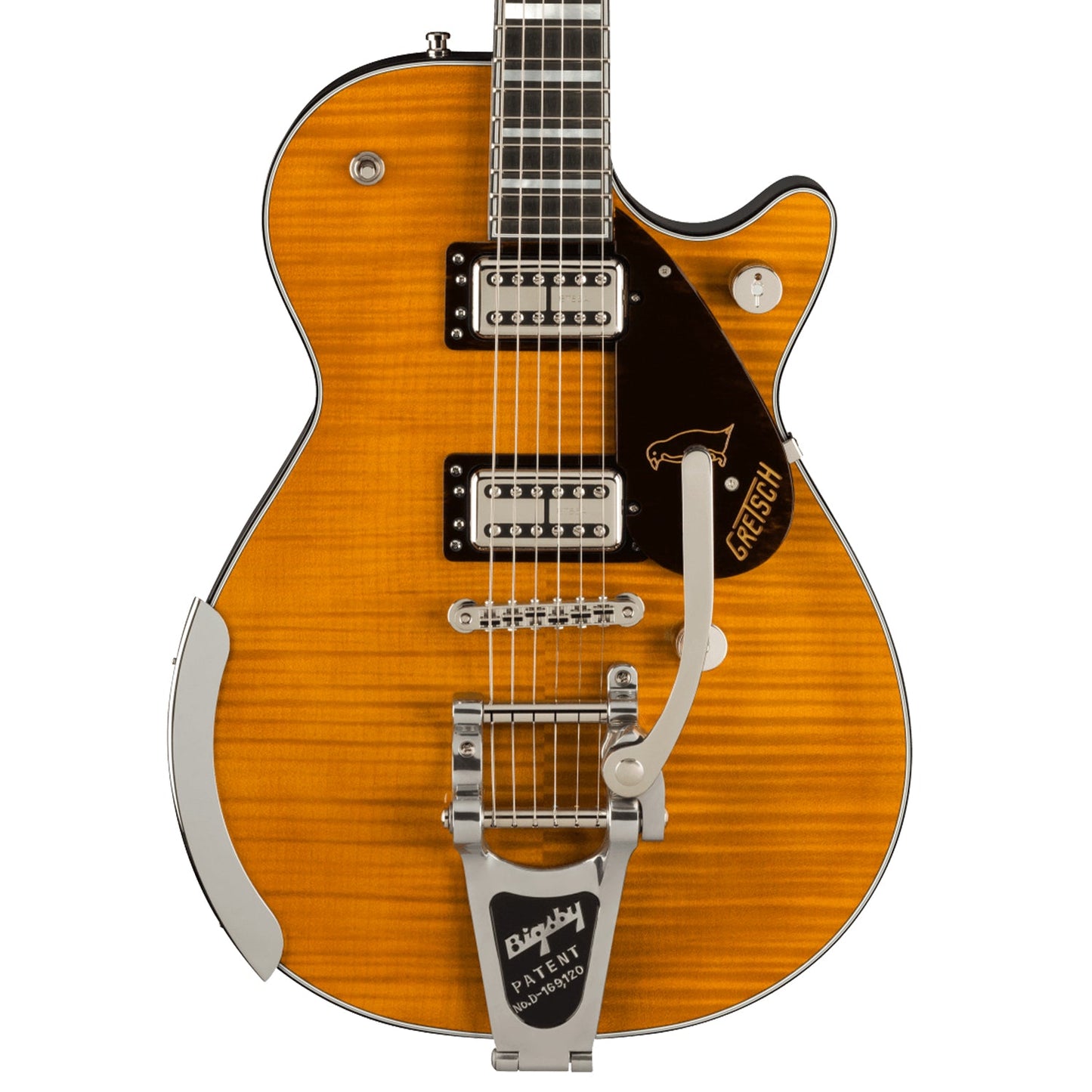 Gretsch  Nigel Hendroff Signature Penguin Electric Guitar - Amber Flame