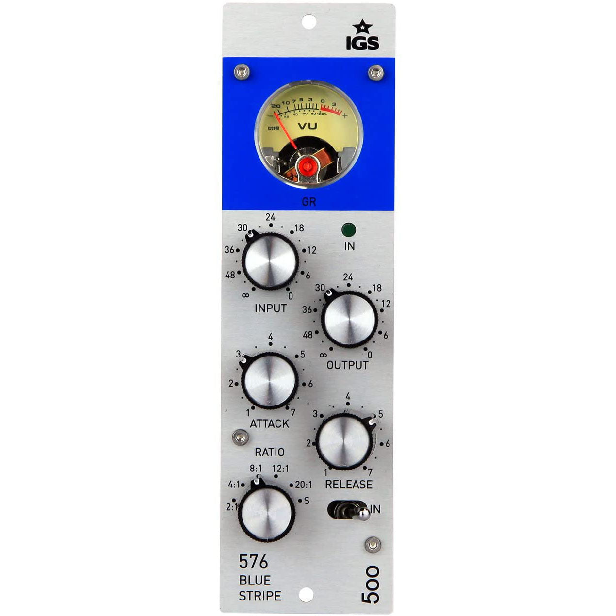 IGS Audio 576 Blue Stripe 500 Series FET Compressor