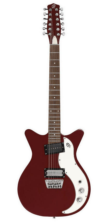 Danelectro 59X12 Electric 12 String Guitar in Blood Red