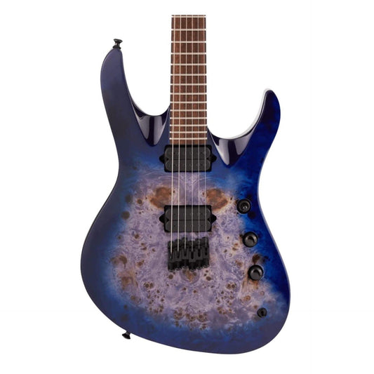 Jackson Pro Series Chris Broderick Sig Soloist HT6P - Transparent Blue