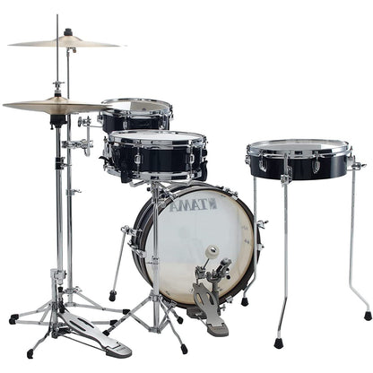 Tama Club Jam Pancake 4-Piece Shell Kit - Hairline Black