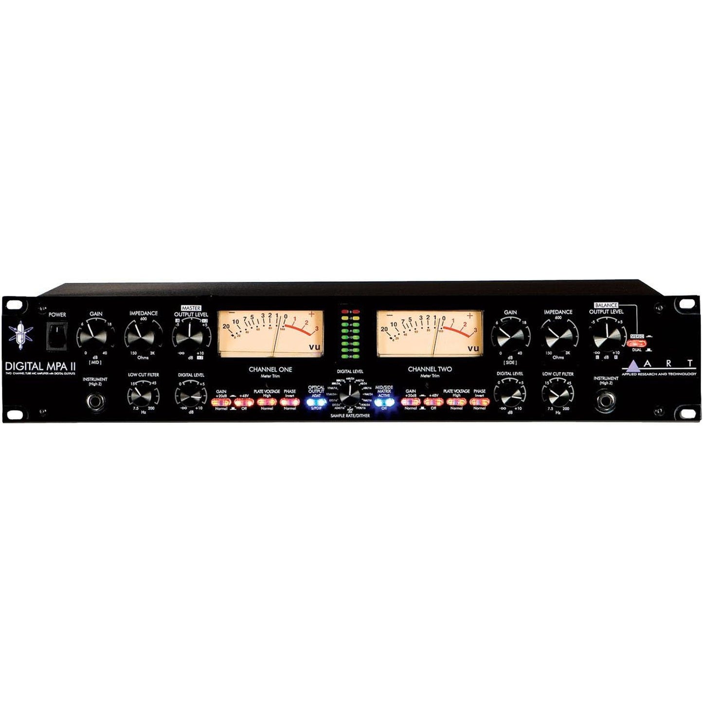 ART Digital MPA II 2-Channel Tube Microphone Preamplifier