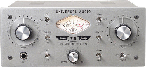 Universal Audio 710 Twin-Finity Single Channel Tube & Solid State Mic Pre / DI