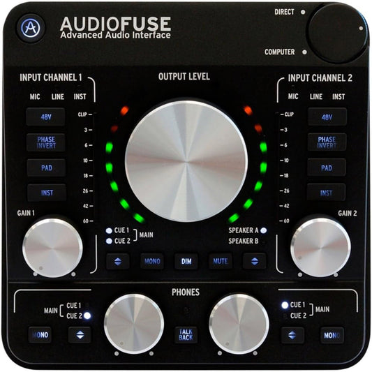Arturia AudioFuse Audio Interface Dark Black
