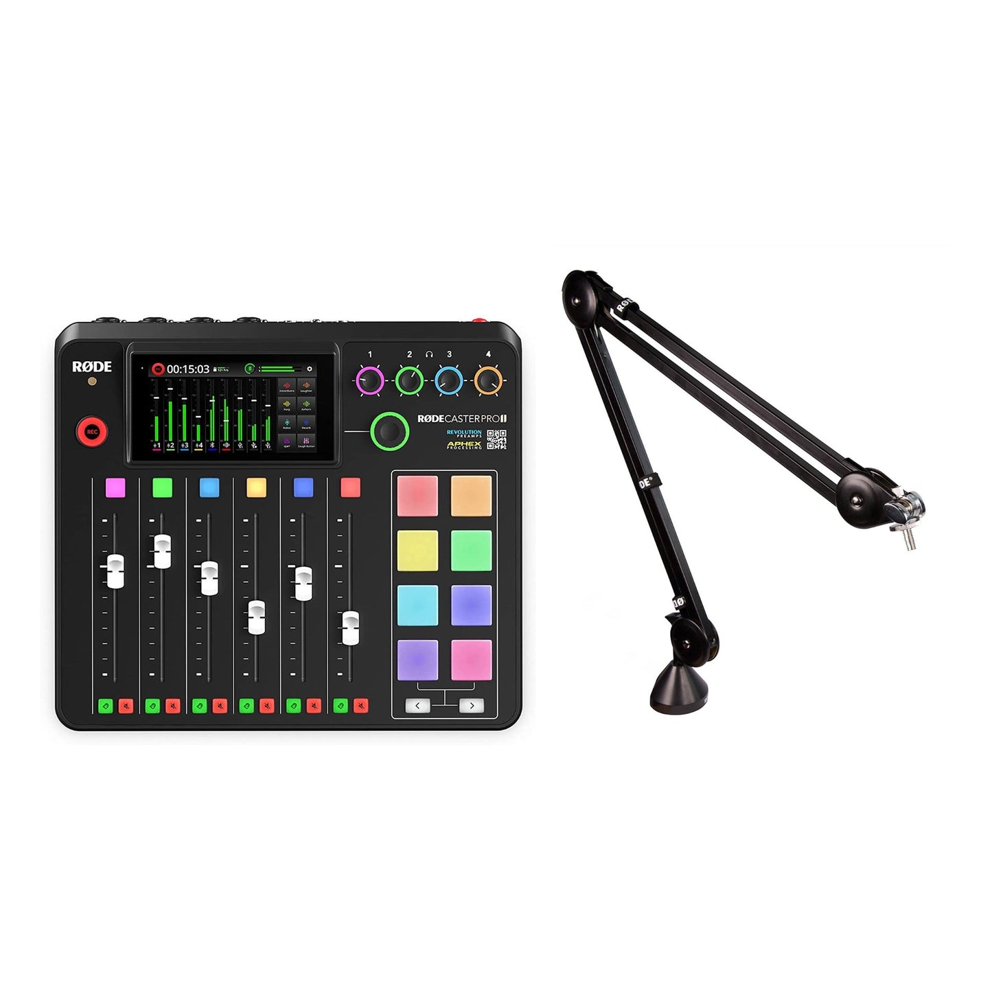 Rode Rodecaster Pro II Integrated Audio Production Console