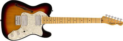 Squier by Fender Classic Vibe 70's Telecaster Thinline - Maple - 3-Tone Sunburst