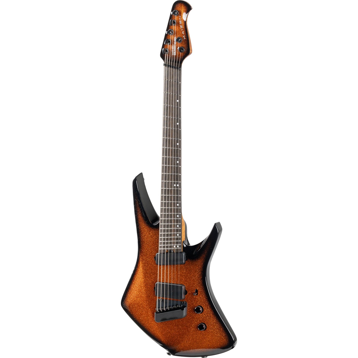 Ernie Ball Music Man Kaizen 7 String Electric Guitar - Ember Burst