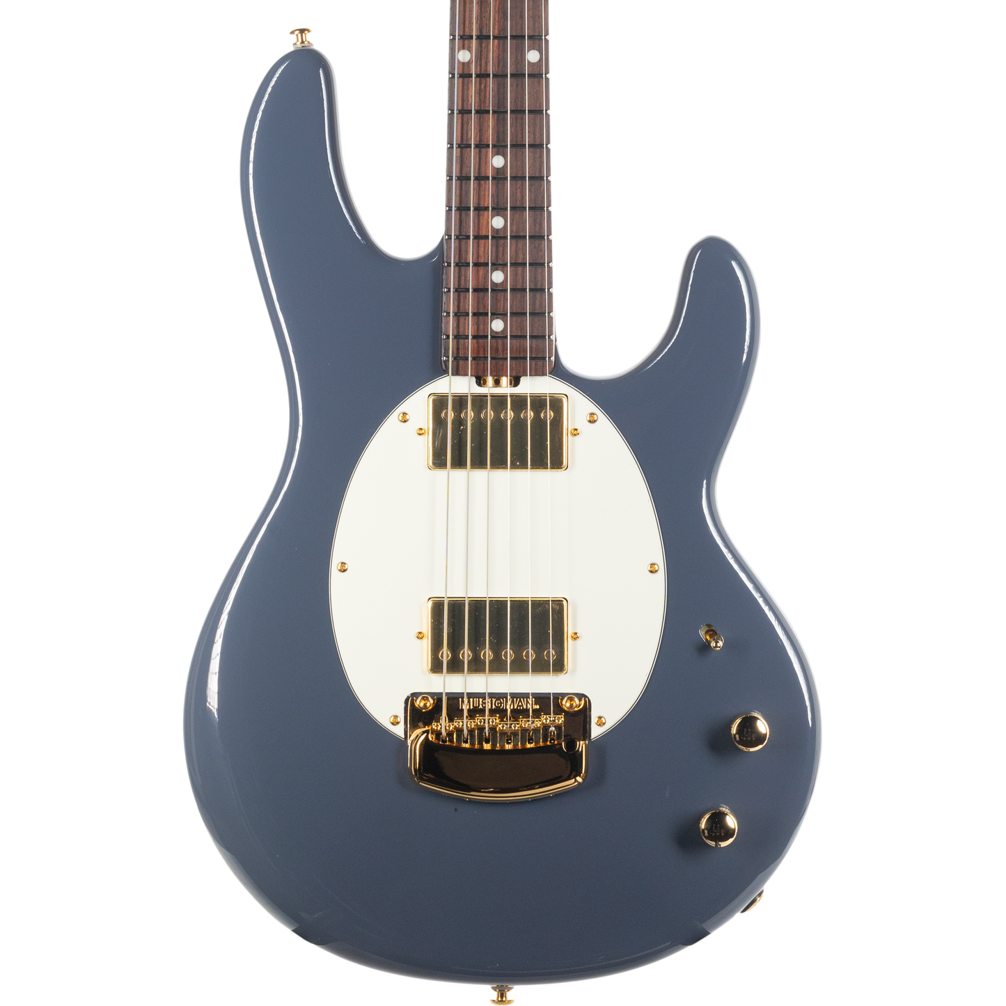 Ernie Ball Music Man Stingray II Cory Wong Electric Guitar - Charcoal Blue