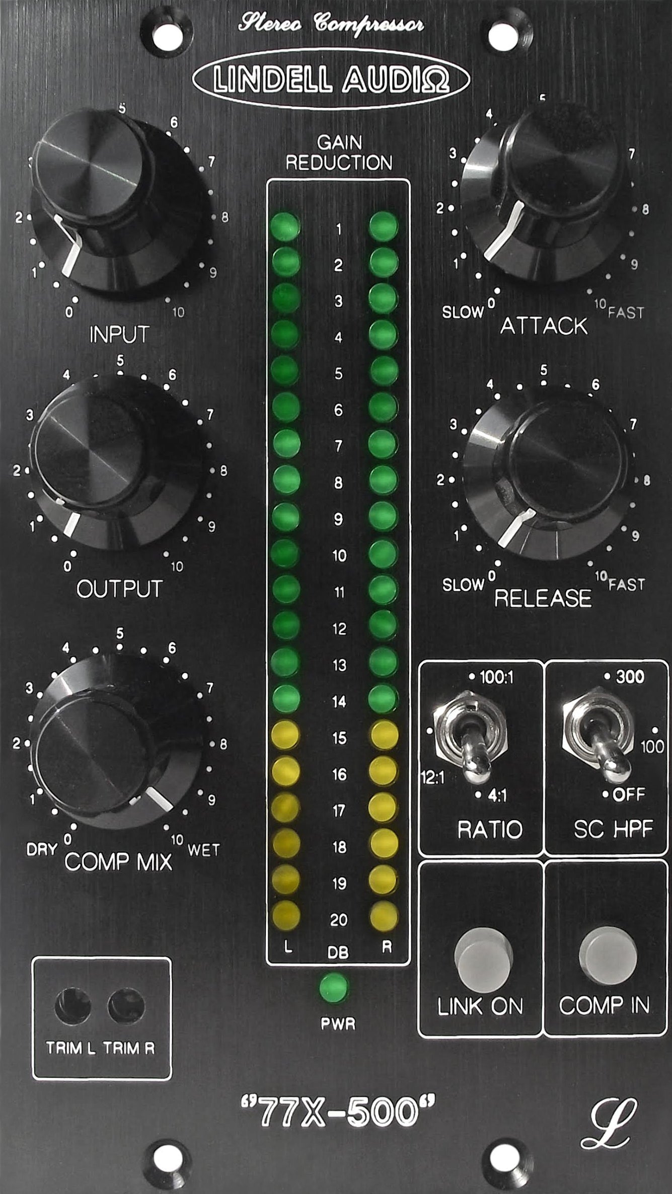 Lindell Audio 77x-500 Stereo Compressor