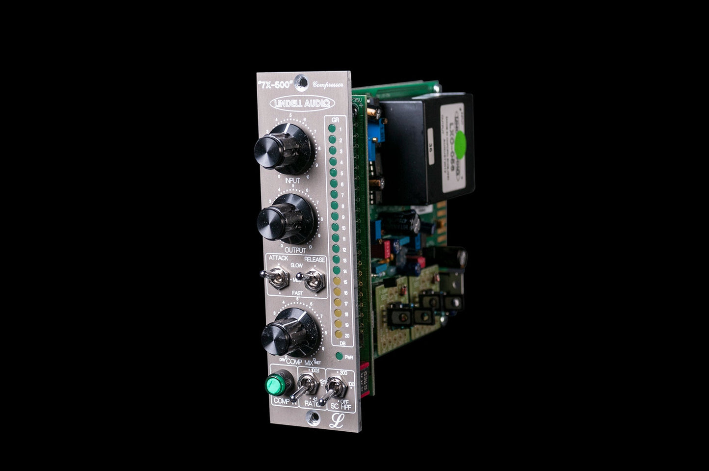 Lindell Audio 7X-500, 500 Series F.E.T. Compressor