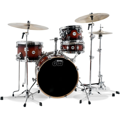 Drum Workshop Design Mini Pro 4-Piece - Tobacco Burst
