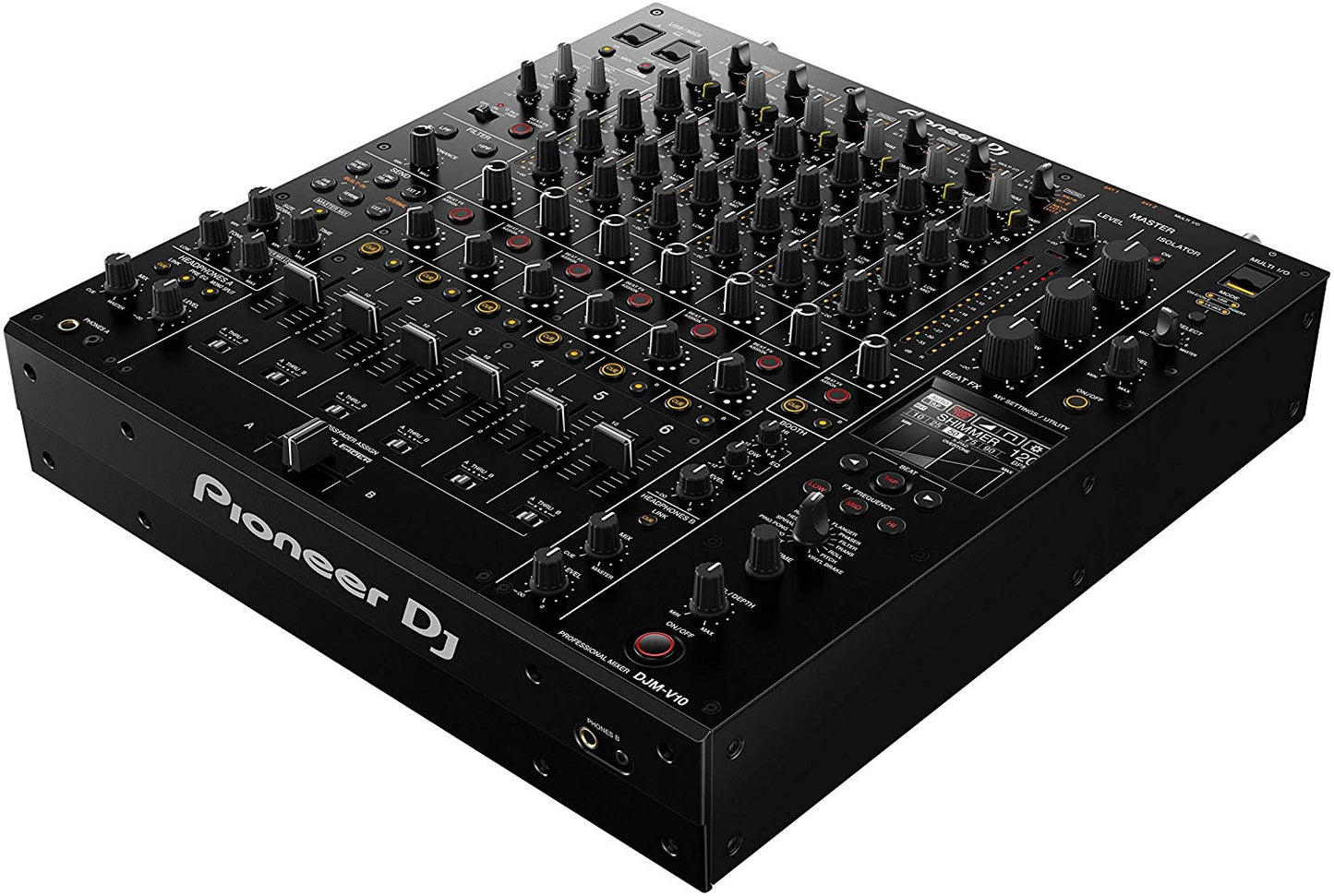 Pioneer DJ DJM-V10 6-Channel Professional DJ Mixer - Black