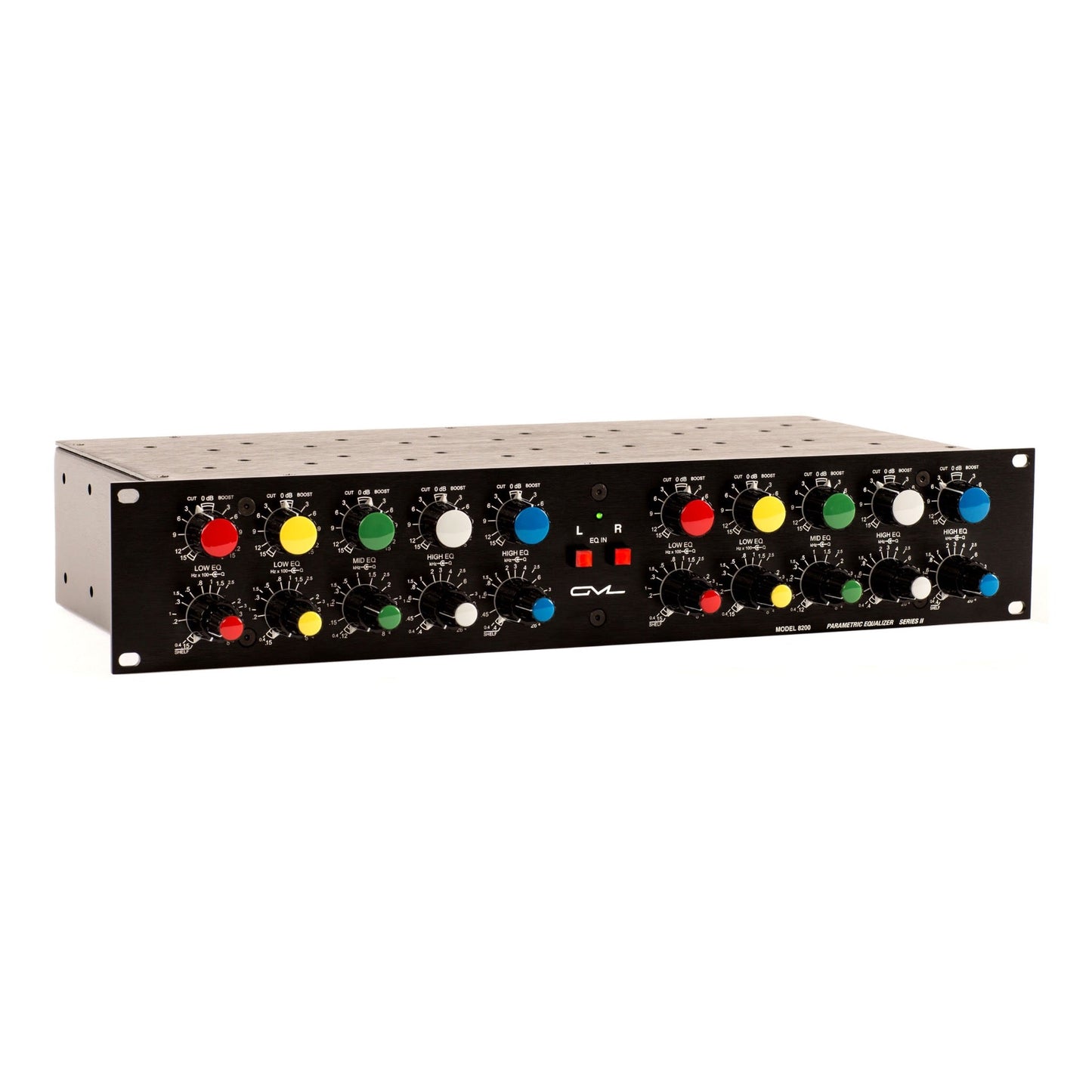GML 8200 Dual-Channel 5-Band Parametric Equalizer with 8355 Power Supply