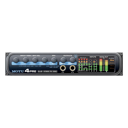 Motu 4pre Hybrid 6-channel USB / Firewire Interface