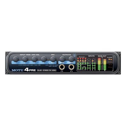 Motu 4pre Hybrid 6-channel USB / Firewire Interface