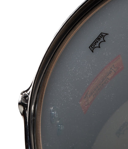 Gretsch Broadkaster 5pc Kit - Satin Silver to Black Duco -Finish Checking-