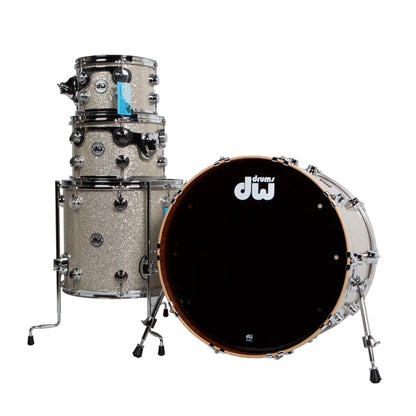 Drum Workshop 4-Piece Maple Mahogany Shell Kit - Broken Glass