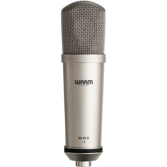 Warm Audio WA-87jr SE - Large-Diaphragm Cardioid Condenser Mic - Nickel