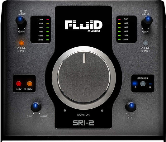 Fluid Audio SRI-2Interface 2x4 Recording Interface & Monitor Switcher