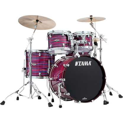 Tama Starclassic Walnut Birch Lacquer 4-Piece Shell Pack - Phantasm Oyster