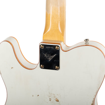 Fender Custom Shop 50’s Master-built Penguin Style Telecaster Custom Journeyman Relic - Pearl White
