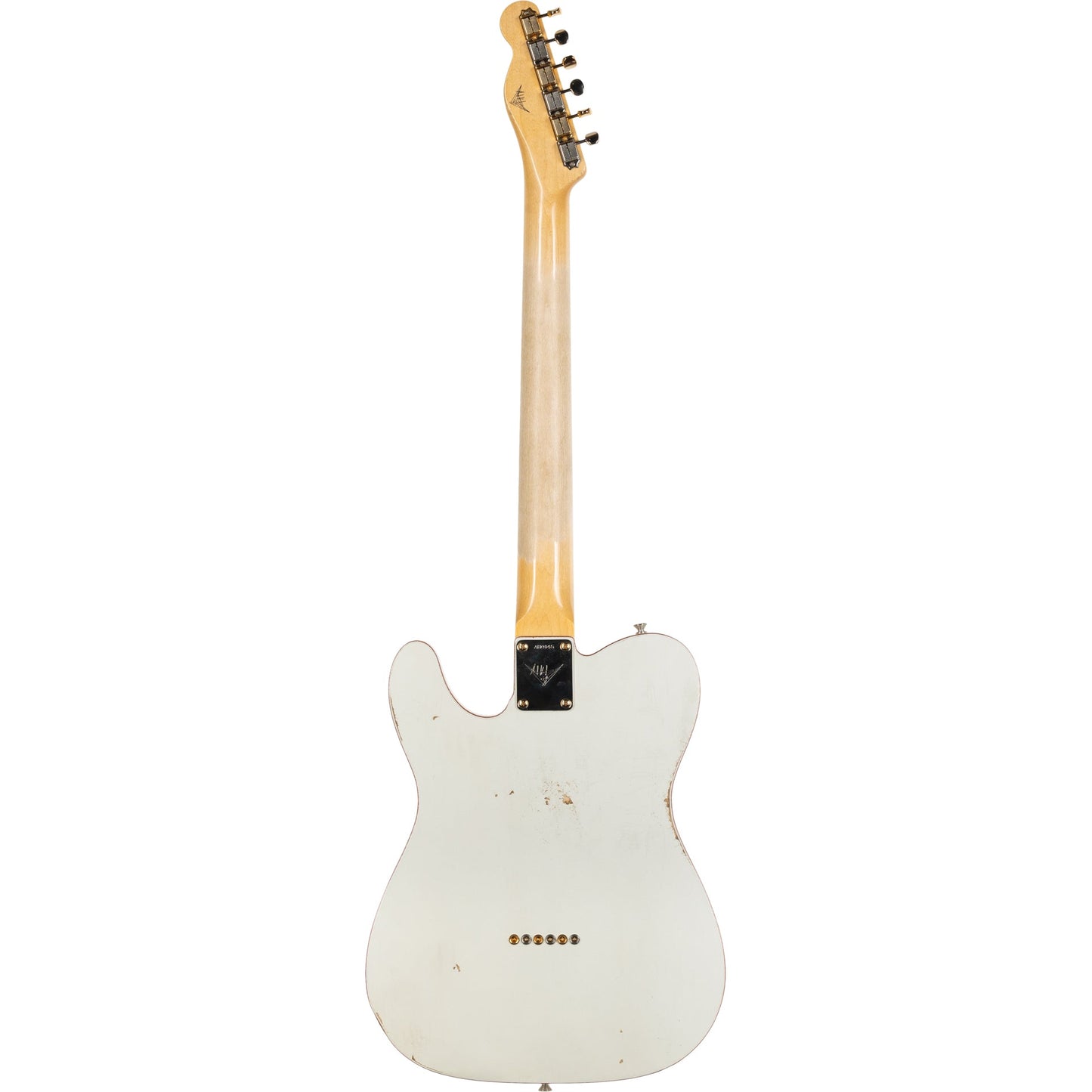 Fender Custom Shop 50’s Master-built Penguin Style Telecaster Custom Journeyman Relic - Pearl White