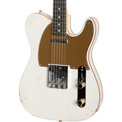 Fender Custom Shop 50’s Master-built Penguin Style Telecaster Custom Journeyman Relic - Pearl White
