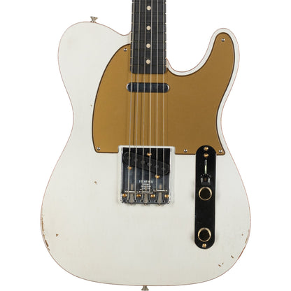 Fender Custom Shop 50’s Master-built Penguin Style Telecaster Custom Journeyman Relic - Pearl White