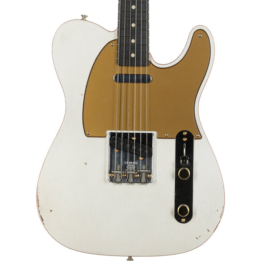 Fender Custom Shop 50’s Master-built Penguin Style Telecaster Custom Journeyman Relic - Pearl White