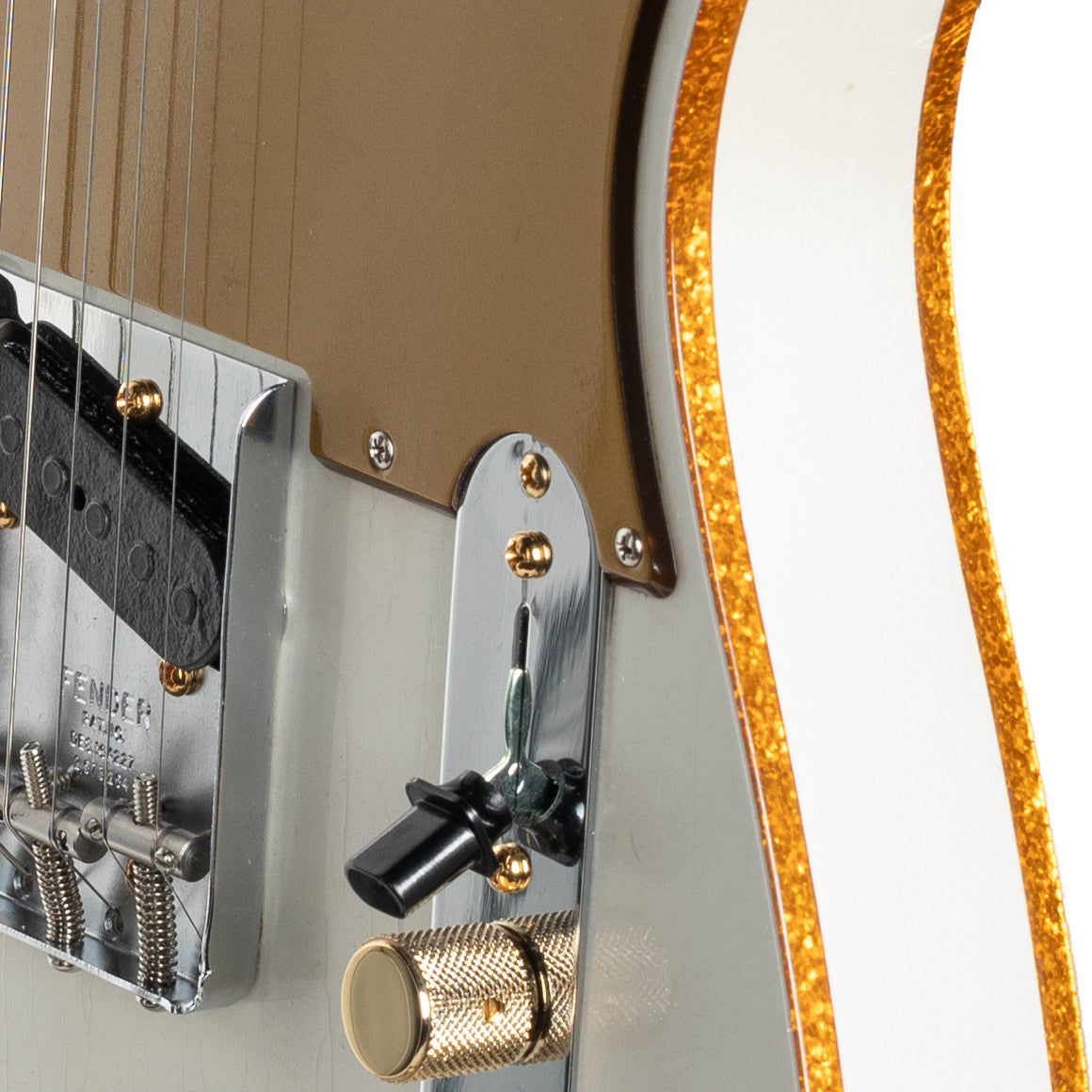 Fender Custom Shop 50’s Master-built Penguin Style Telecaster Custom Journeyman Relic - Pearl White
