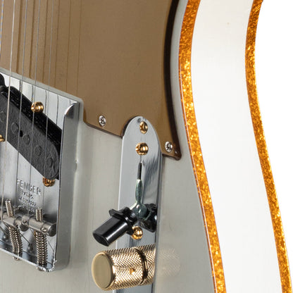 Fender Custom Shop 50’s Master-built Penguin Style Telecaster Custom Journeyman Relic - Pearl White
