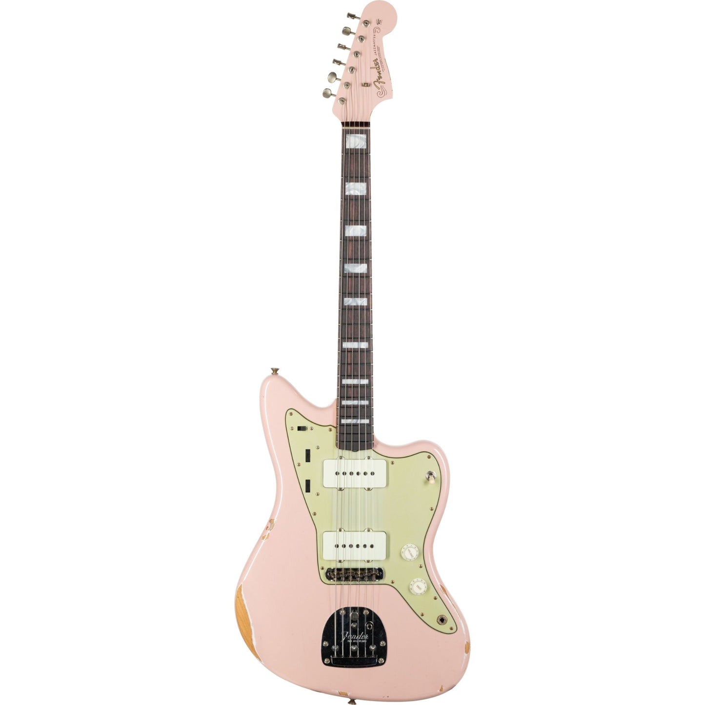 Fender Custom Shop 62 Jazzmaster Relic PHC Electric Guitar - Shell Pink