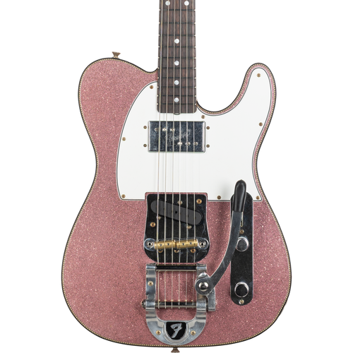 Fender Limited Edition CuNiFe Telecaster Custom Journeyman Relic - Aged Champagne Metallic