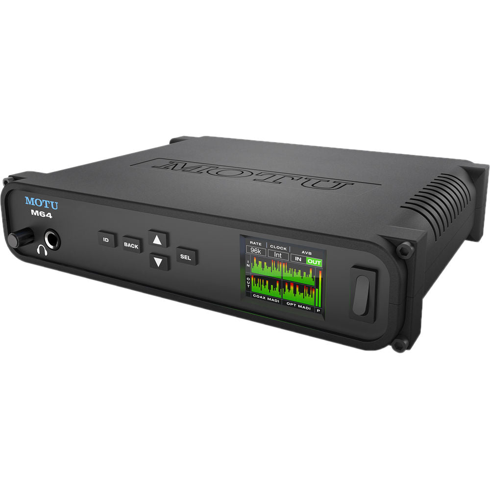 MOTU M64 USB / AVB Interface with MADI