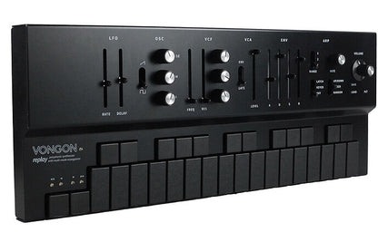 Vongon Replay Polyphonic Synthesizer with Multi-mode Arpeggiator - Black