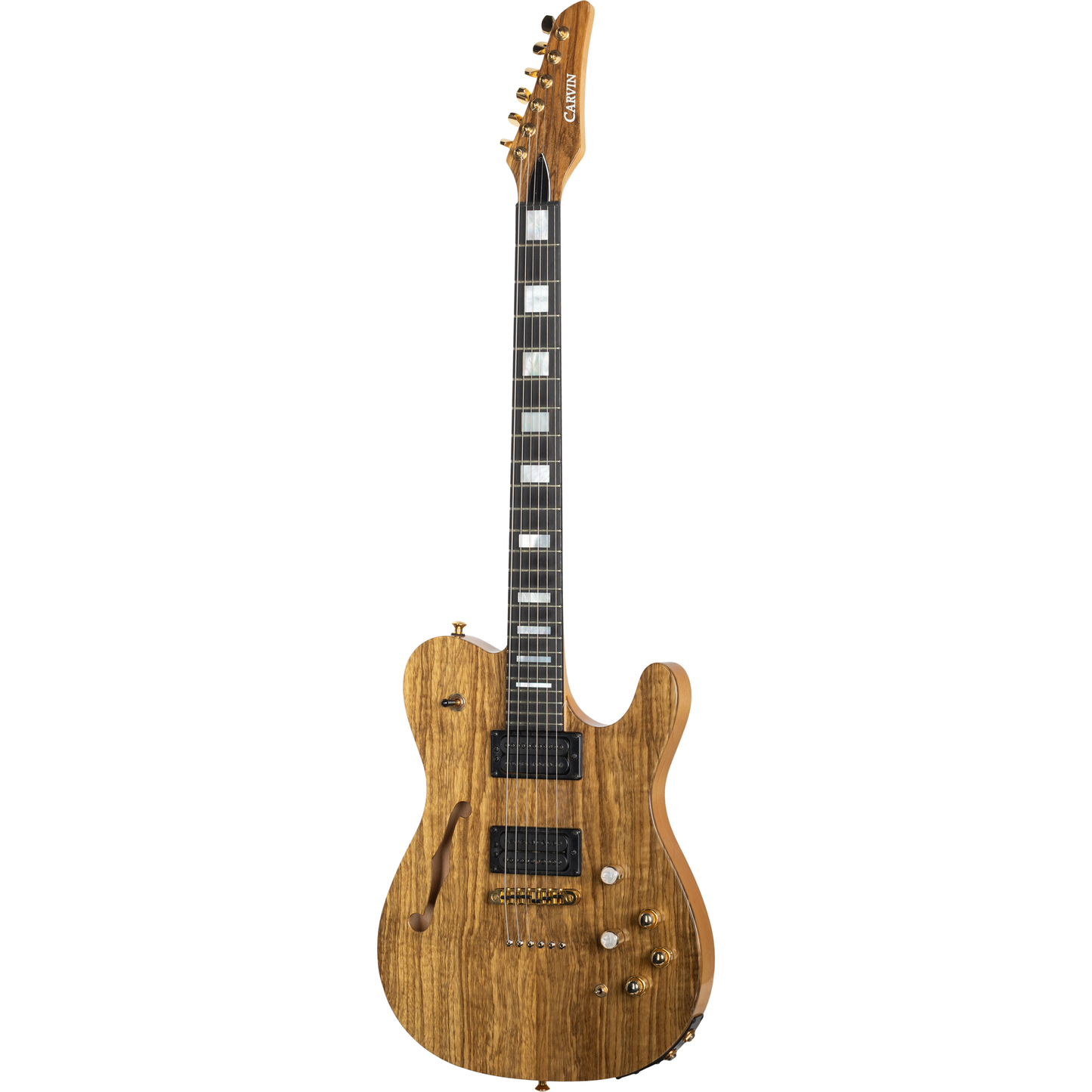 Carvin SH65 Synth Access Semi Hollow Electric Guitar - Natural
