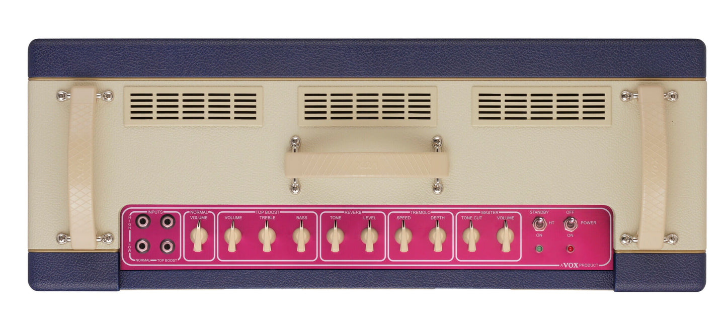 Vox AC30C2 Limited Edition 2x12” 30 Watt Combo Amplifier - Blue and Cream