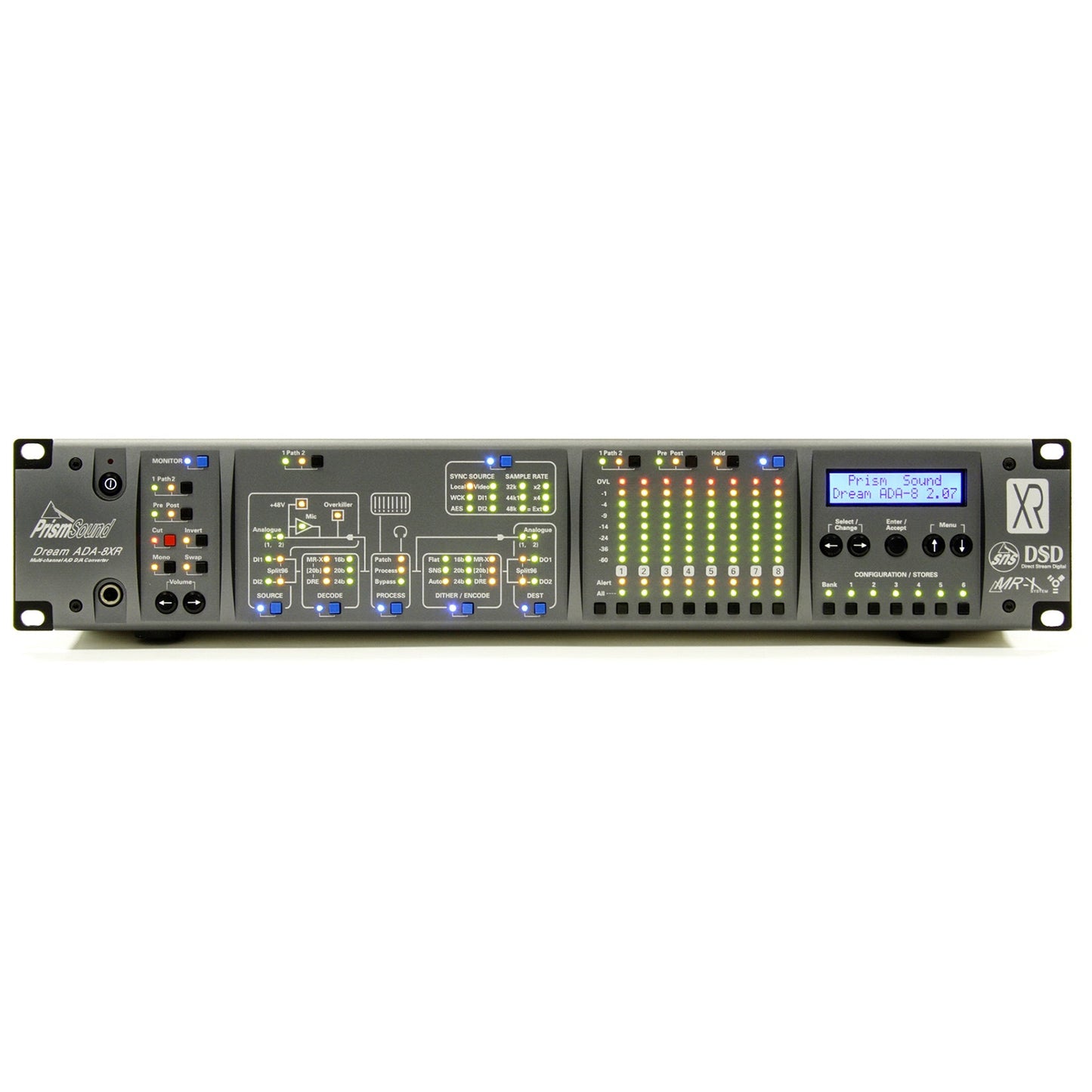 Prism Sound ADA-8XR (8-A/D, 8-D/A w/AES)