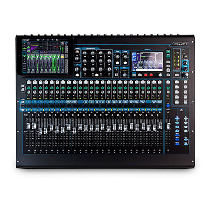 Allen & Heath QU-24C 30 In/24 Out Compact Digital Mixer, Chrome Edition