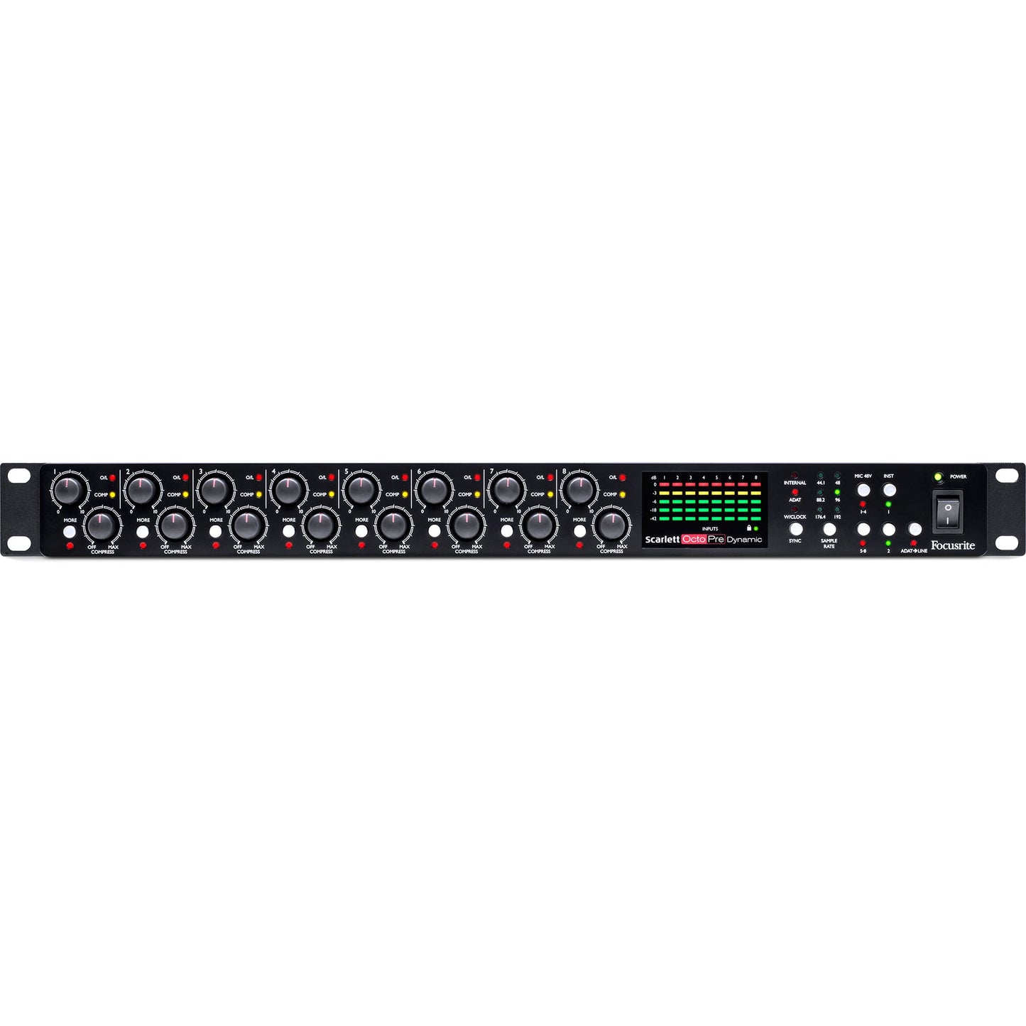 Focusrite Scarlett OctoPre Dynamic 8-Channel Mic Pre