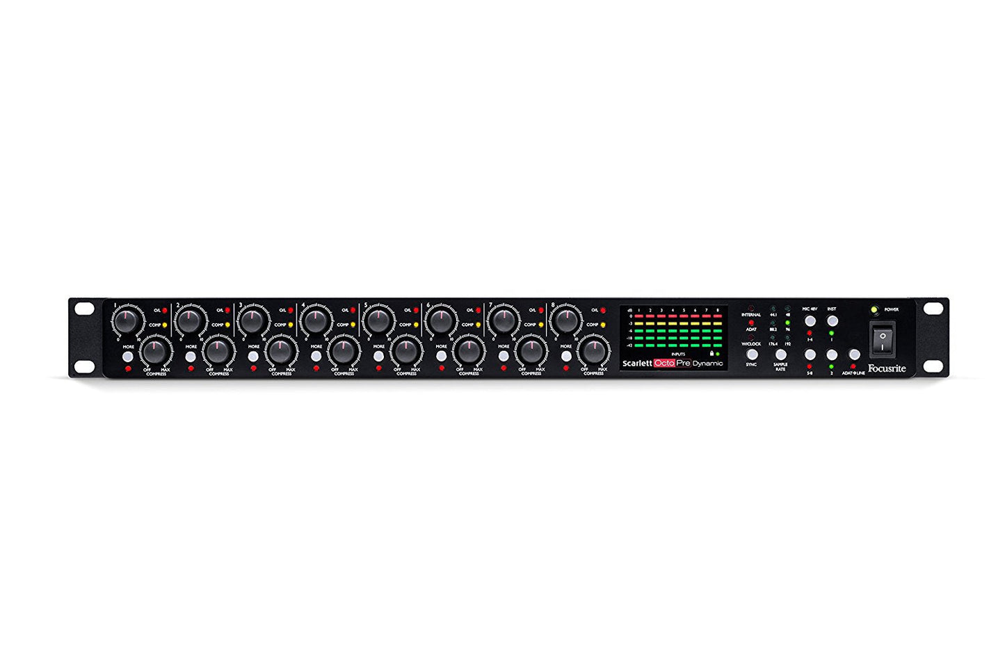 Focusrite Scarlett OctoPre Dynamic 8-Channel Mic Pre