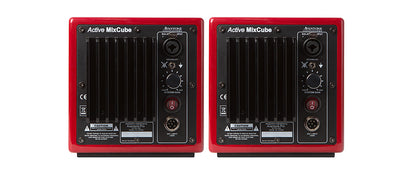 Avantone MixCube Active 10th Anniversary Red Mini Reference Monitors (Pair)